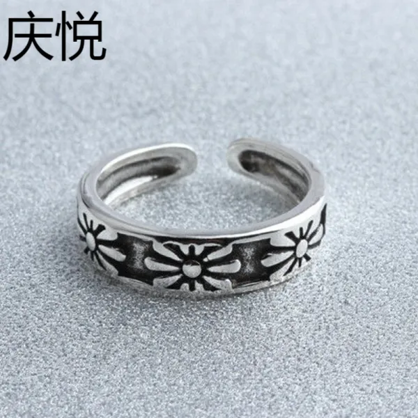 QINGYUESHIPIN 펑크 반지 남성패션반지 40561057
