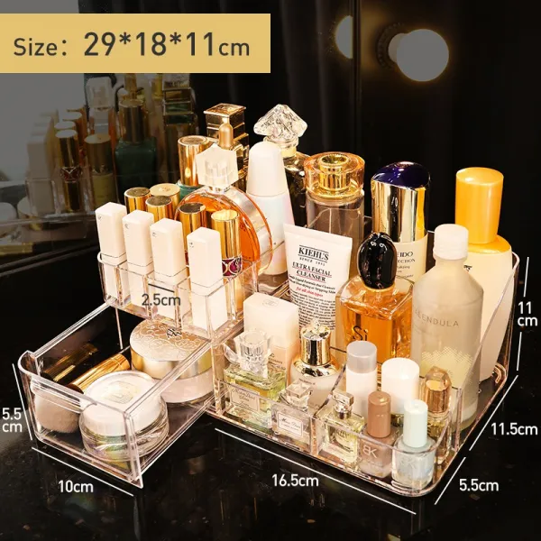 화장품 보관함 정리함 아크릴 쥬얼리 수납장 메이크업 옵션3
