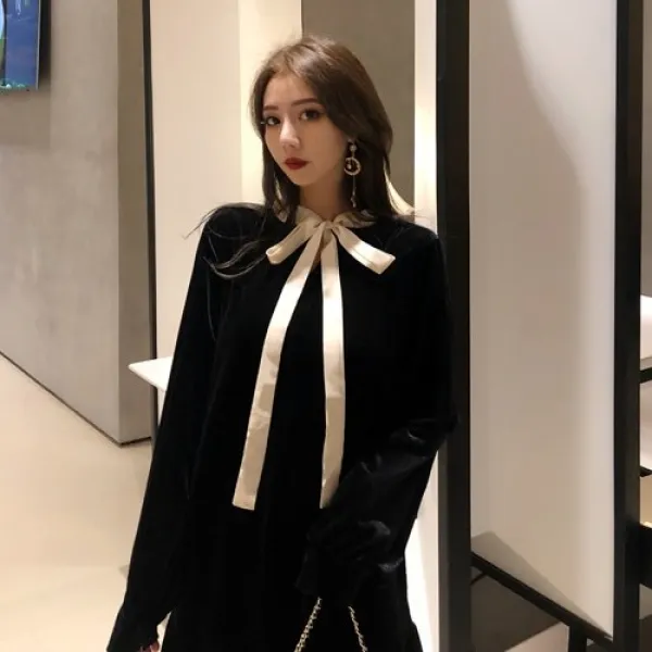 맵시닷컴 여성 벨벳원피스 PJ430