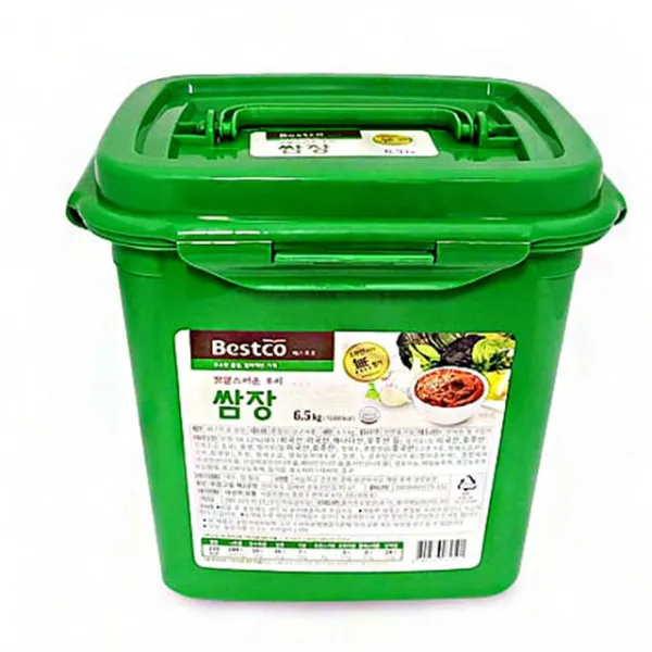 쌈장 6.5kg 대용량 식당 업소 가정용 식자재 고추장 용된장 가공식품 막장 정육 고기 1개