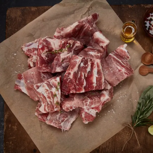 다가치 더한돈 국내산 1등급 돼지 등뼈 3kg, 1팩