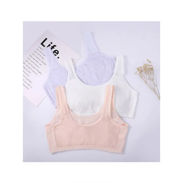 SUIHAN 소녀발육기 내의 여 중고등학생 미니나시 여아중 어린이브라