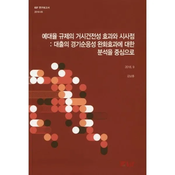 밀크북_2 예대율 규제의 거시건전성 효과와 시사점 대출의 경기순응성 완화효과에 대한 분석을 중심으로, One color | One Size@1