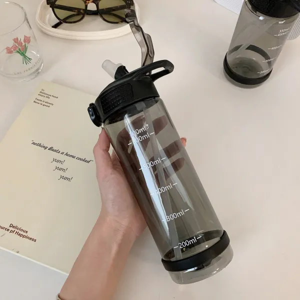 플라스틱물컵 한식 고안치 여성 내열 여름 심플 보이핏 볼륨 운동 남자 헬스 피트니스 부러워하다 4503542486