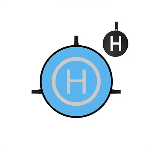WinPower 랜딩 패드 드론 용 헬기장 주차장 주차 파트 접이식 범용 형 표리 양용화물 봉투 포함 직