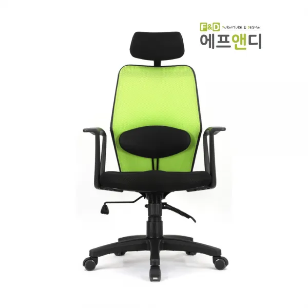 에프앤디 NF 철난조 의자 사무용의자, 그린