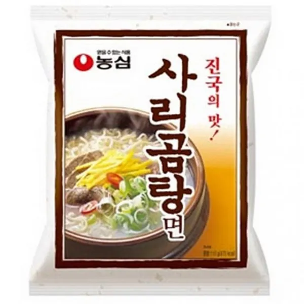 디자인그룹 티에스 사리곰탕면 40봉 봉지라면, 1