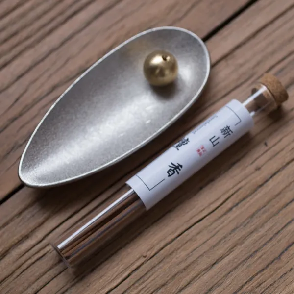 독특한 인센스 홀더 합금 향 스틱 라인 향 향 선 선 다도 향 좌석 실내 향 향, 조호 바루 백단과 둥근 구슬