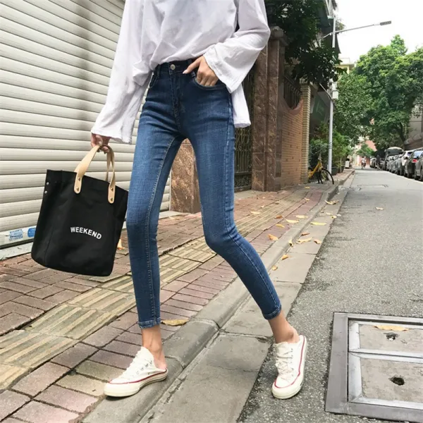 머머다 여성스키니 빈티지 청바지 데님팬츠 신상22 Yyb22