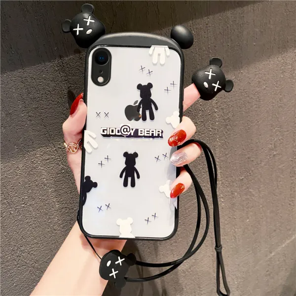 와이에스 아이폰케이스 사과폰 X핸드폰케이스 애니메이션 큐트 드랜드 IPHONEX 엎드리는 꽂다 눈요기 XSMAX 참깨길