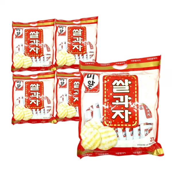 미왕 쌀과자 270g(1봉)X5개 미왕쌀과자