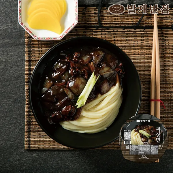 [발재반점] 수타식 중화 짜장면 380g 1팩, 단품