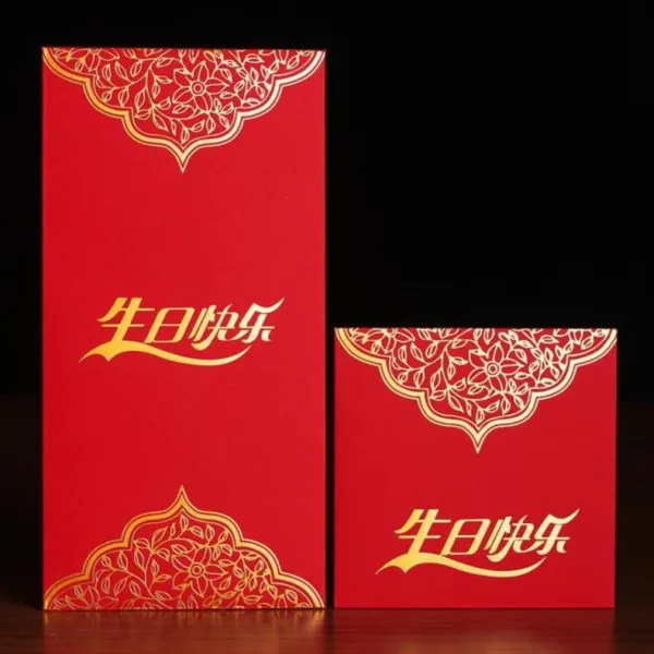 아이지 I.g 결혼식돈봉투 축하연 축하함 생일 금박 표창장 종업원 상금 상을 주다 명절 봉인함 주머니 개성 웨딩 리프트 스몰자 9*9cm 백원 곱치다 40 생일 축하합니다