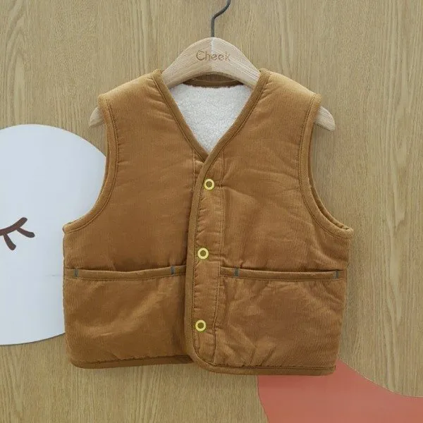 [치크] NC02 남녀공용 보아퍼 조끼 CKVW19T01