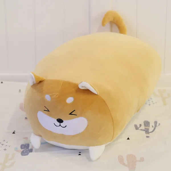 말랑말랑 모찌인형 바디 필로우 안고자는인형 동물 대형 침대, 귀여운 생물——눈썰미 시바견