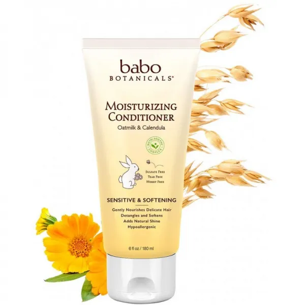 콜로이드 오트밀과 유기 금송화 저자 극성 철저한 채식주의자를 가진 Babo Botanicals 습기를 공급 아, 1