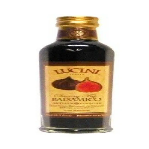 Lucini Savory Fig Balsamico Artisan Vinegar 8.5-Ounce Glass Bottle Lucini Savour Fig Balsamico 숙련공, 1