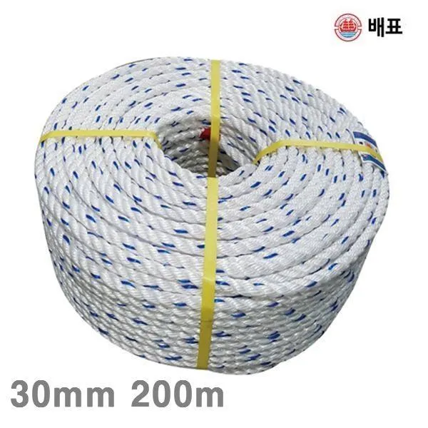TPQ104168(화물착불)배표 P.P로프 30mm 200m 85.2kg (1EA)