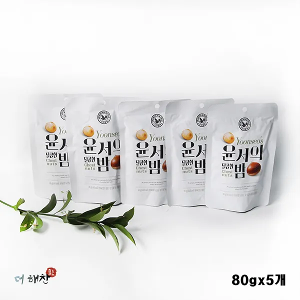 가공식품 더해찬 산과들에 윤서의달밤80g X5