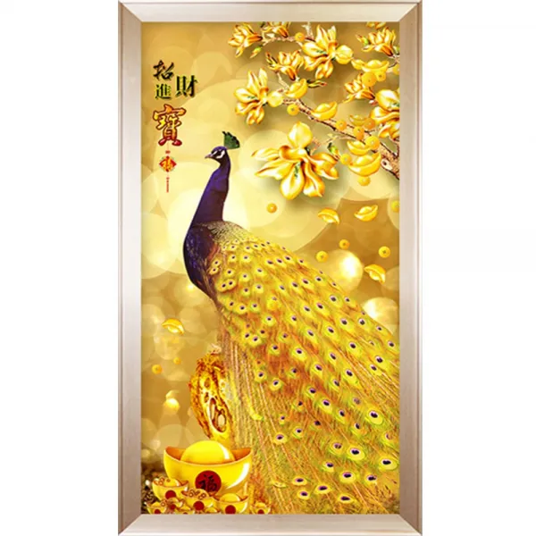 히여 보석 십자수 Diy 패키지 황금 공작 Kq 001