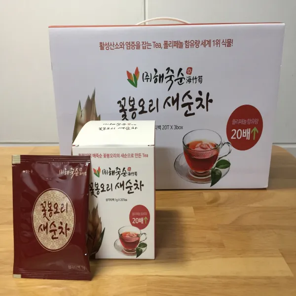 우리네해죽순 꽃봉오리새순차(20TX3BOX), 1box