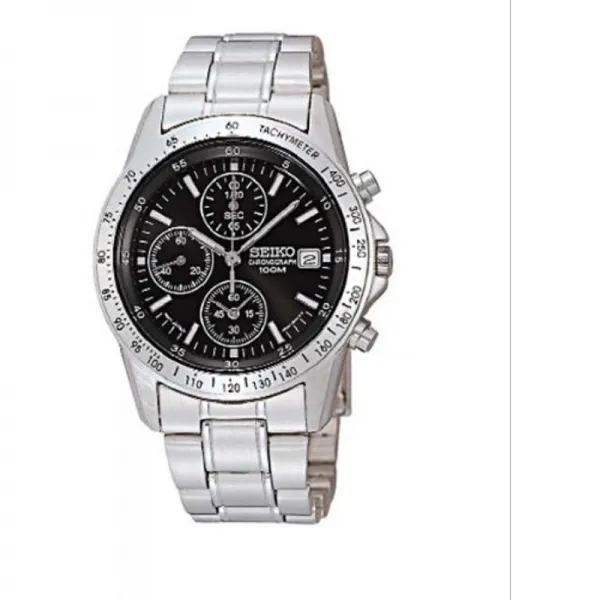 [SEIKO] 세이코 크로노 그래프 1/20 초 고속 측정 모델 시계 SND367P 남성 Mens 해외 모델 역수입 시계