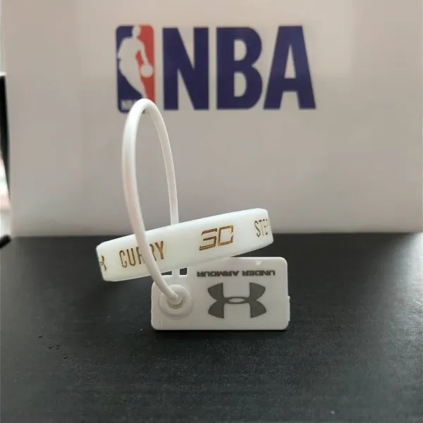 공예나라 실리콘팔찌 NBA 별 쿠리 용사대 30 번 농구공 운동 선물 커플 야광대, 화이트 기금을 보충하다 19cm
