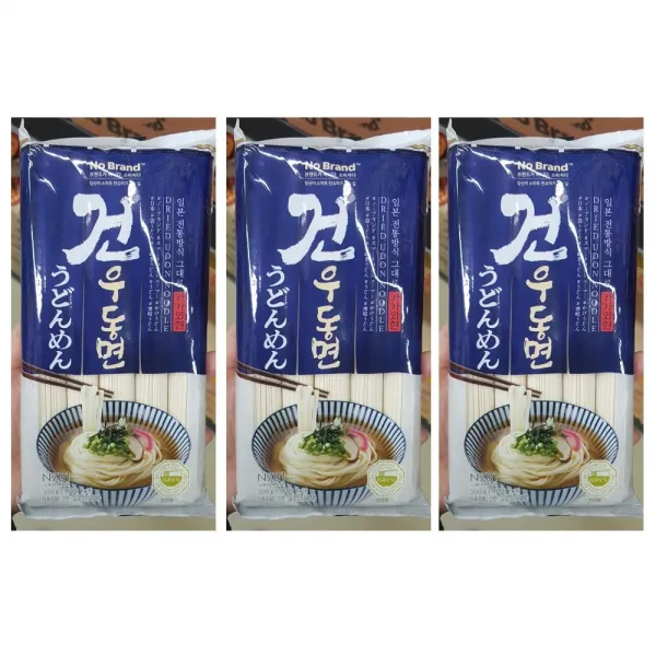 노브랜드 건우동면 500g 3팩 일본우동 다누키 자루우동, 1개