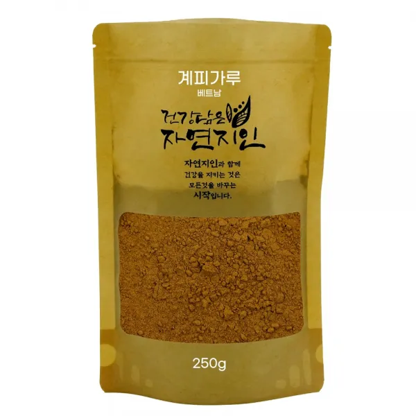 자연지인 계피가루 250g 계피분말 시나몬가루 한차 2팩 250
