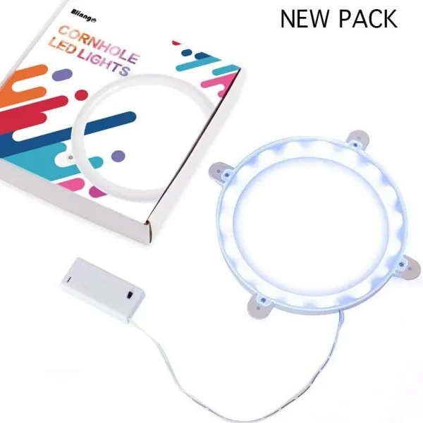 Blinngo 원반던지기 스포츠 콩주머니던지기 Led 조명 라이트 콘홀 혼합색상 1개