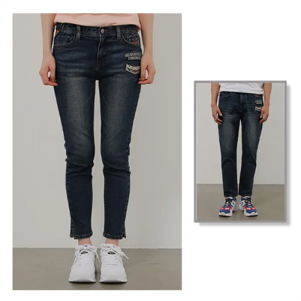  Jeep 남여공용 스키니 데님 팬츠 Gk3dpm135 