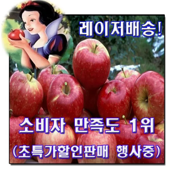 [공주네농장] 경북 청송 가정용 흠과 햇 사과 실속형, 1박스, [공주-02] 가정용흠과 사과 2kg/중과