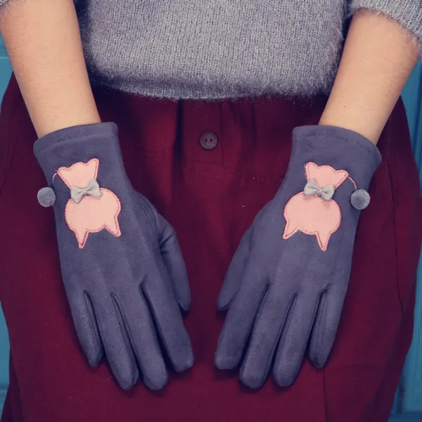 스텔라2 여성겨울장갑 털니트x17