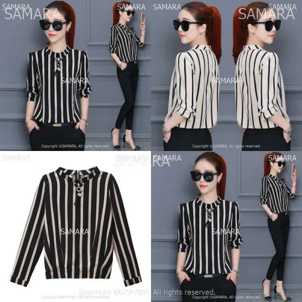 Qterra 특허브랜드 오피스룩 블라우스 빅사이즈 P180416017