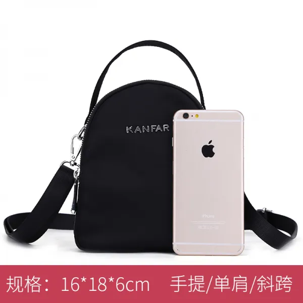 여성 메신저백 캔버스 옥스포드 천 작은 가방 휴대용 크로스백 가방