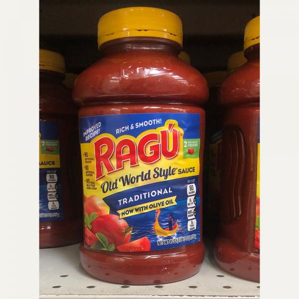 Ragu Old World Style Traditional Pasta Sauce 올드월드 스타일 트레디셔널 파스타 소스 45oz 1.27kg 1개