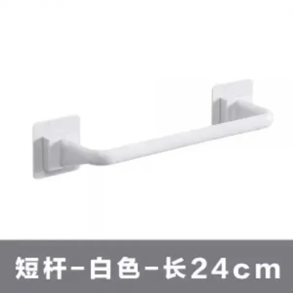 타월화장실 수납 슬리퍼 타공 벽걸이 2도어 뒷집 화장실 벽욕실 쇼트 화이트 1개룩