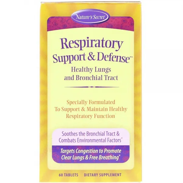 Nature's Secret Respiratory Support N Defense 60정 1개