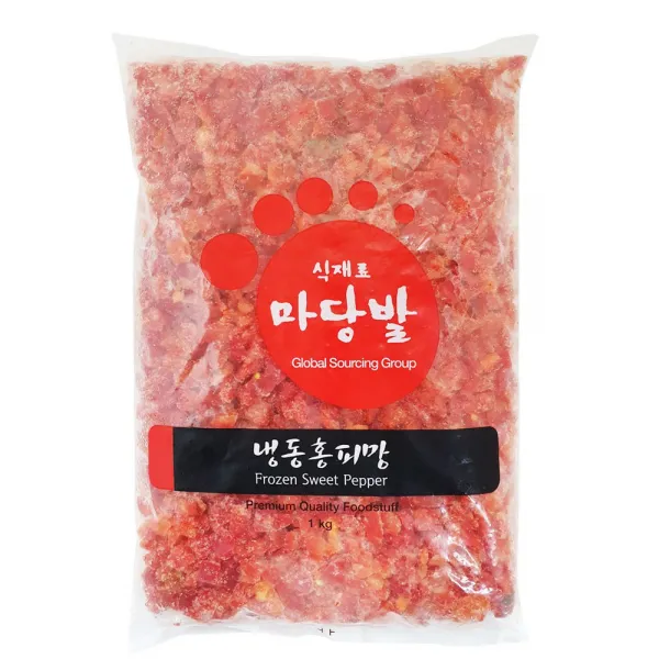 소디프 마당발 냉동홍피망 1kg, 1개
