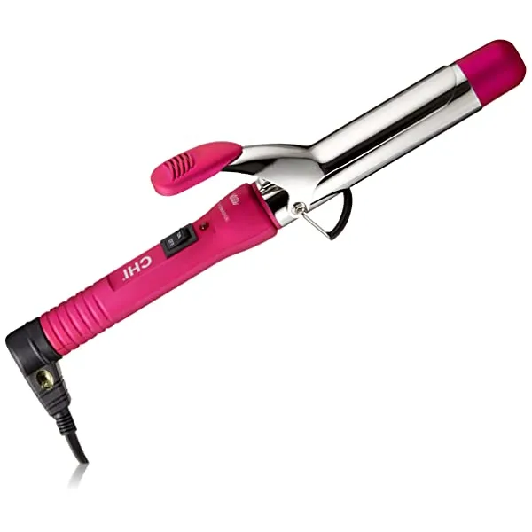 MISS UNIVERSE Style Illuminate by CHI Titanium 1 1/4 Inch Spring Curling Iron, 본문참고