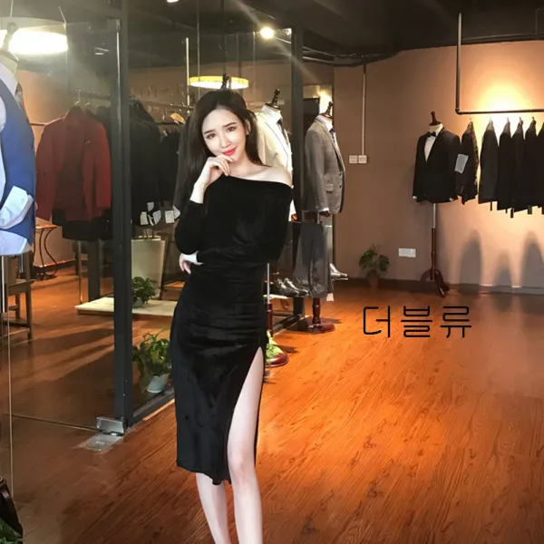 더블류 여성 여름 클럽 색시 원피스 미니원피스w05nining