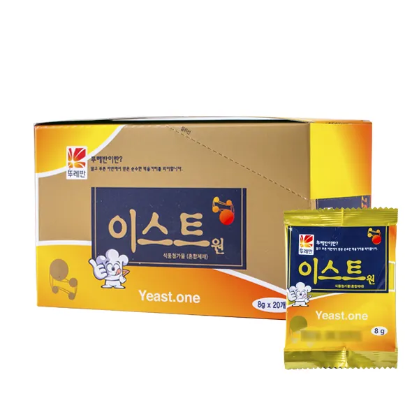 천연효모 이스트 원 8g 20입 인스턴트 드라이, 단일상품
