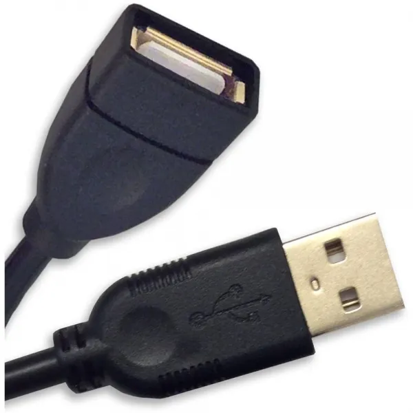 by IPAX 15 Ft 여분의 긴 금도금 USB 2.0 연장 케이블 페라이트 코어 포토 프린터와 호환 가능 블루투스 무선 스피커 카메라 헤드폰 PS4 컨트롤러 스캐너 마이크 등, 단일상품