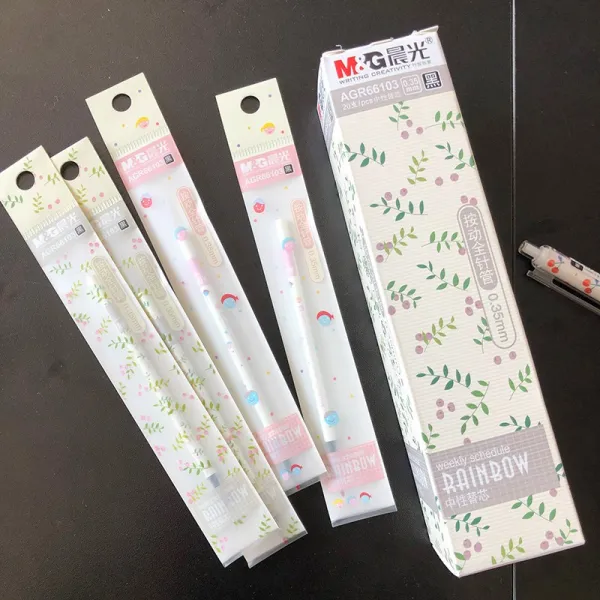 아침 햇살 근래 모빌 단락 전 주사기 몸통 AGR66103 원터치 035MM 세분 의, 블랙 20 한 통을 받치다 （6610