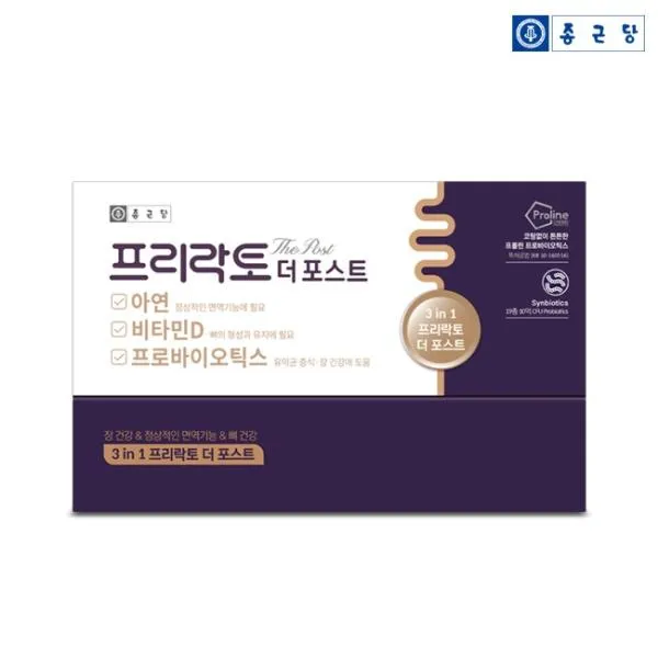 종근당 프리락토 더포스트(60포)2개월분