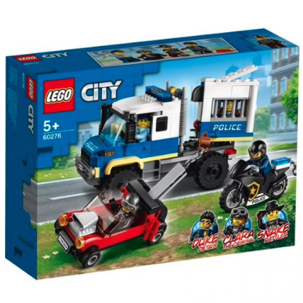 레고 시티 60276 경찰 죄수 호송차, 혼합색상