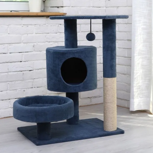 HS 직조 고양이 캣타워DIY 수직스크래쳐 숨숨집, 1개, 선택6-기본형