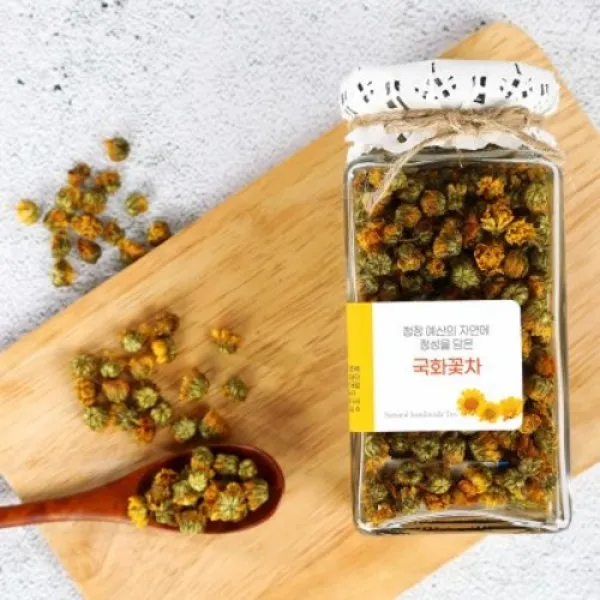 [텐바이텐] [농사랑]내포 정성을 담은 국화차 250ml 유리병 1개 용, 단일상품, 옵션선택