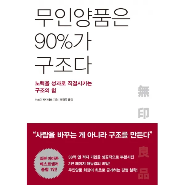 무인양품은 90%가 구조다:노력을 성과로 직결시키는 구조의 힘, 모멘텀