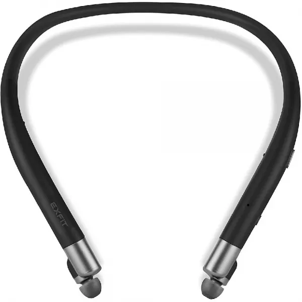 EXFIT Store 홈 오피스 화상 회의 매트 블랙에 이어 버드 풀에 개폐식 이어 버드 자동 응답으로 BCS (70, 상세페이지참조, Matte Black
